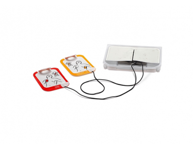 Jeu de 2 électrodes adultes et pédiatriques pour Physio Control Lifepak CR2