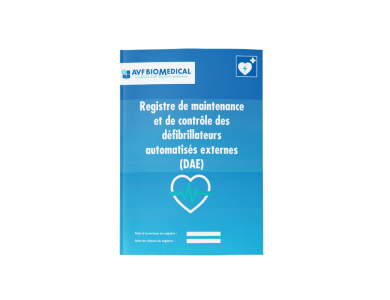 Registre de maintenance AVF