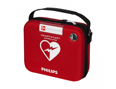 Mallette de transport extra-plate pour défibrillateur Philips HS1