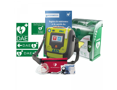 Pack défibrillateur automatique Zoll AED 3 Extérieur Sécurisé