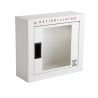 Armoire murale intérieure pour défibrillateurs avec alarme