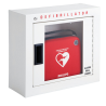 Armoire murale intérieure pour défibrillateurs avec alarme