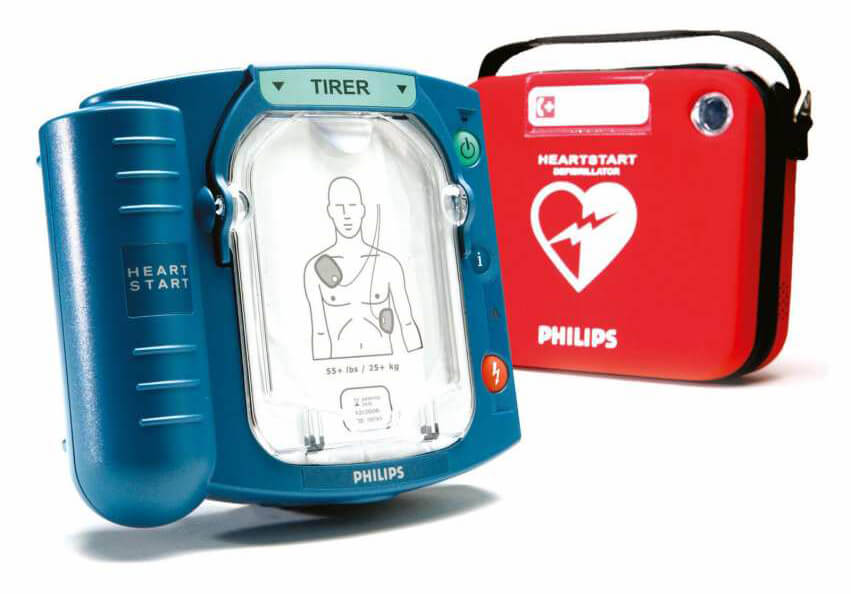 defibrillateur philips heartstart hs1 pour ERP