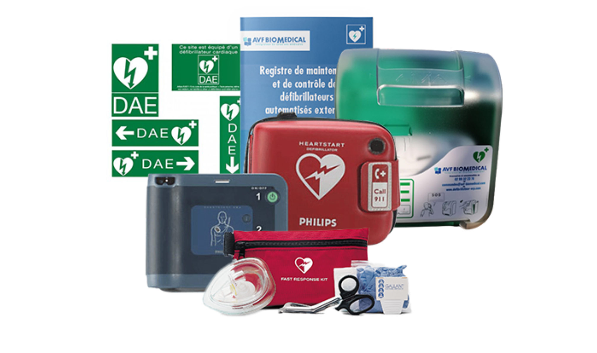 Pack de défibrillateur Philips